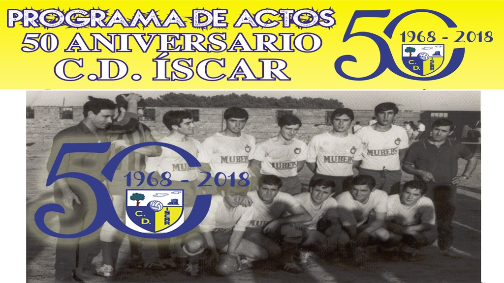 Oficial: Programa de Actos 50&nbsp;aniversario