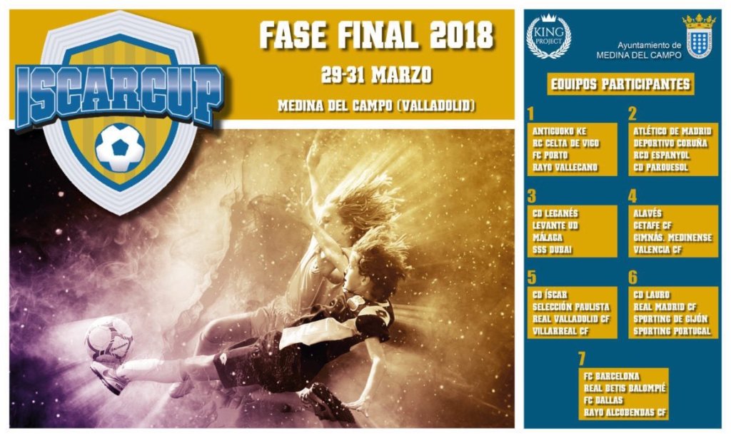 El C.D.Íscar Benjamín participará en la&nbsp;ÍscarCup
