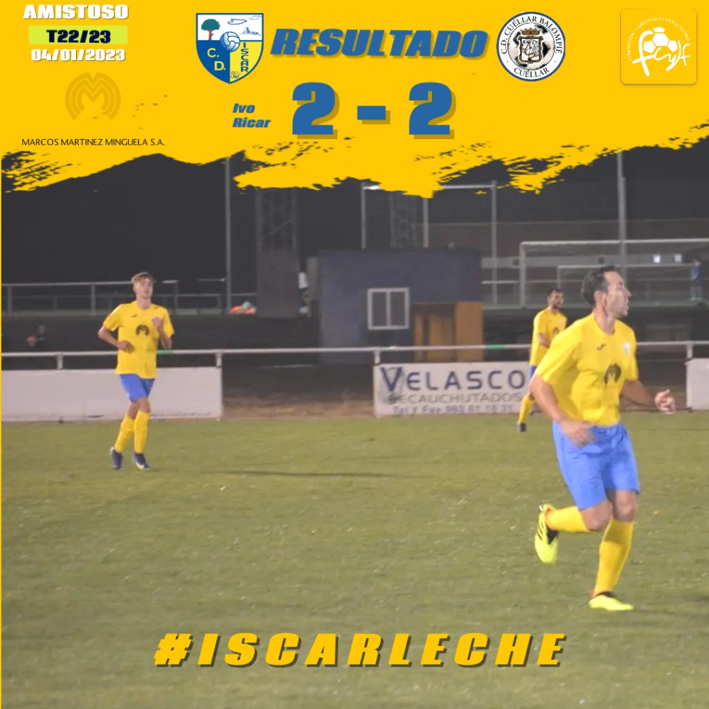 Amistoso: CD ÍSCAR 2-2 CD&nbsp;CUELLAR