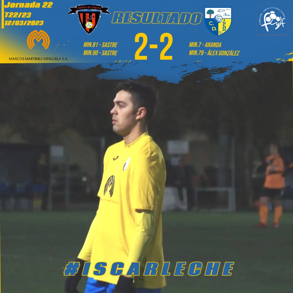 Empate en Laguna que sabe a poco al&nbsp;Íscar