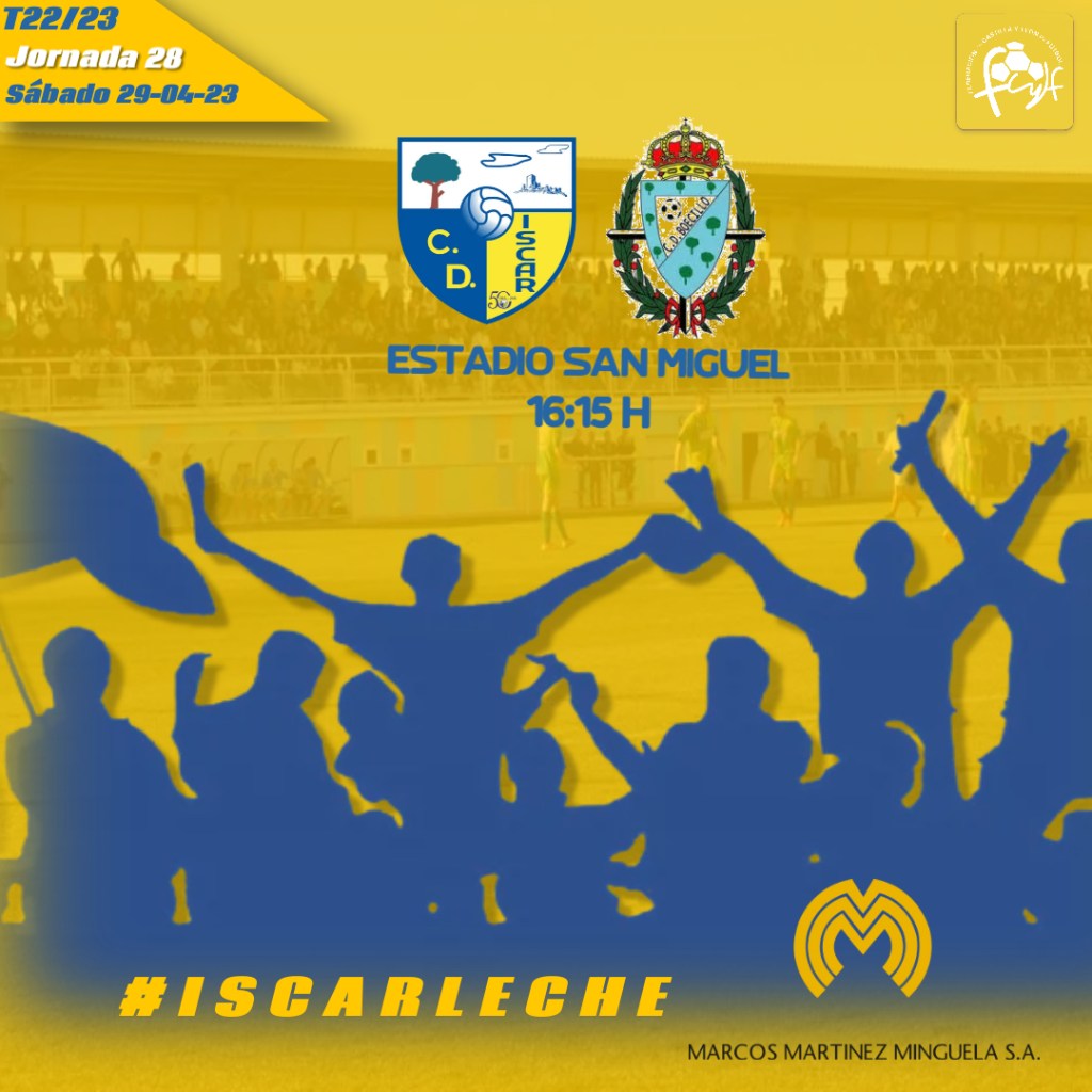 CD ISCAR – CD Boecillo: sábado a las&nbsp;16H15