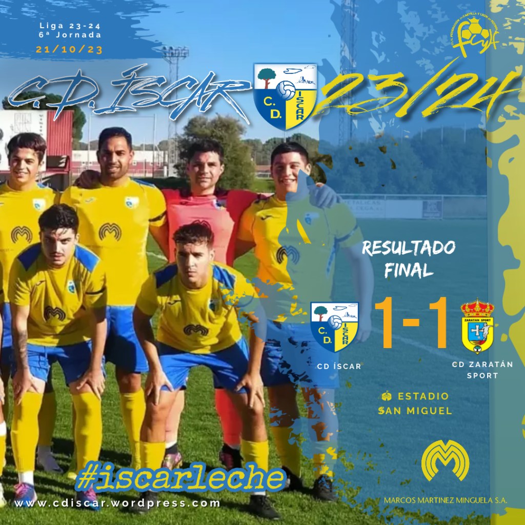 CD ÍSCAR 1-1 CD ZARATÁN&nbsp;SPORT
