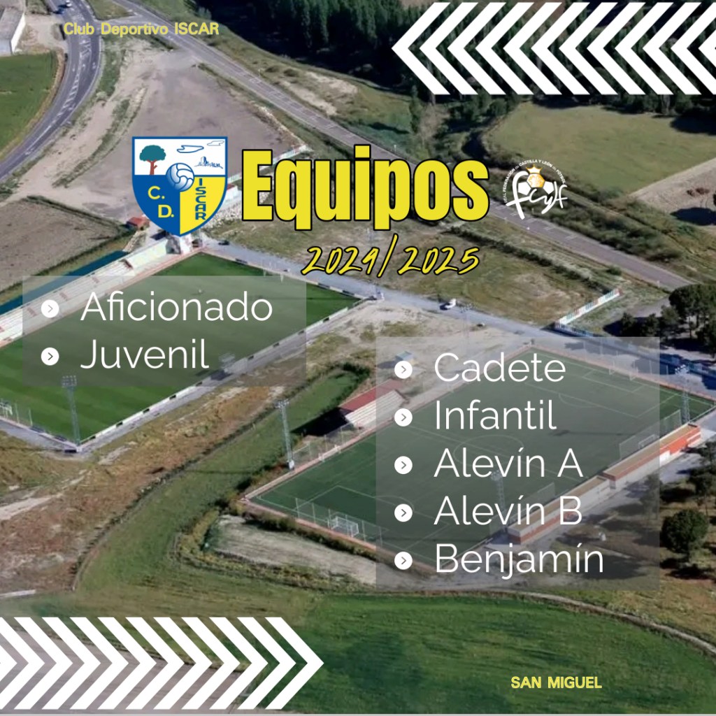 Equipos inscritos temporada&nbsp;24/25