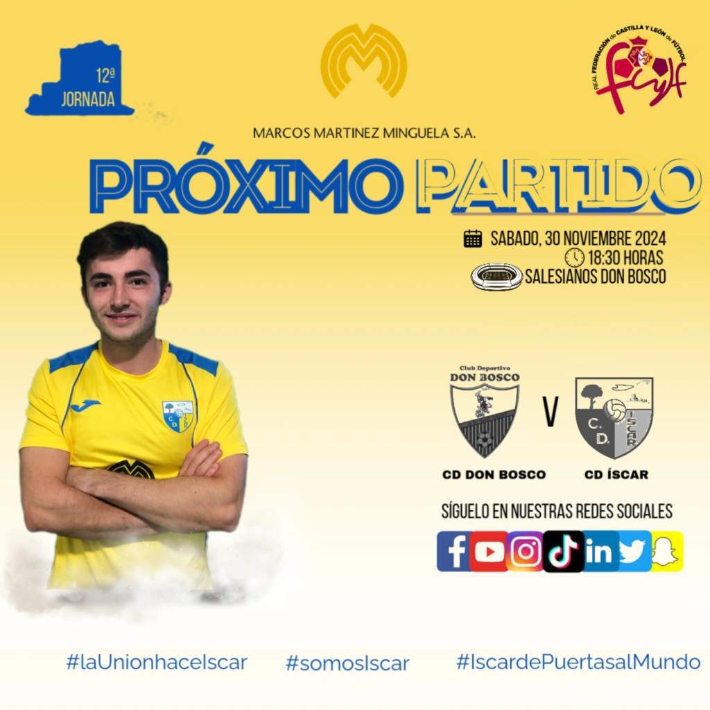 En Salesianos Don Bosco, sábado 30 a las 18:30&nbsp;Horas