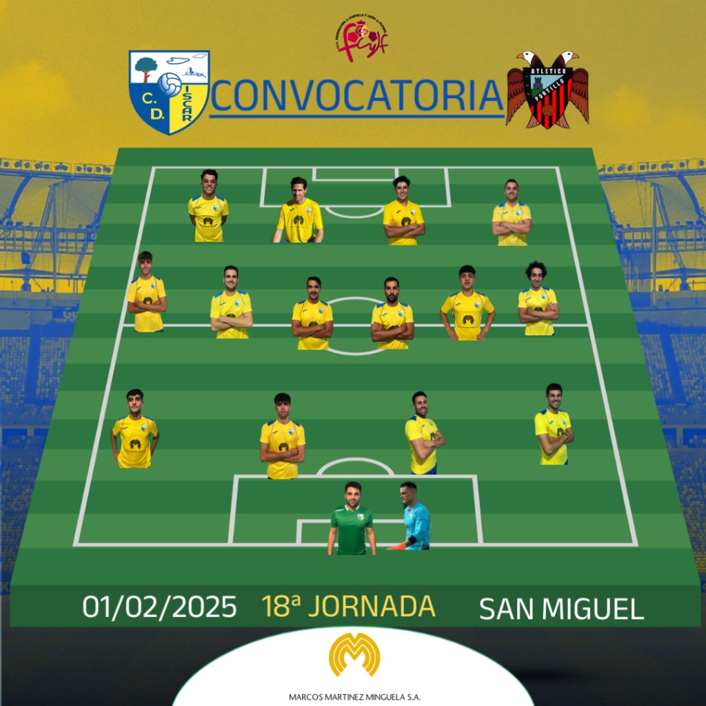 Convocatoria del C. D. ÍSCAR frente al&nbsp;Portillo