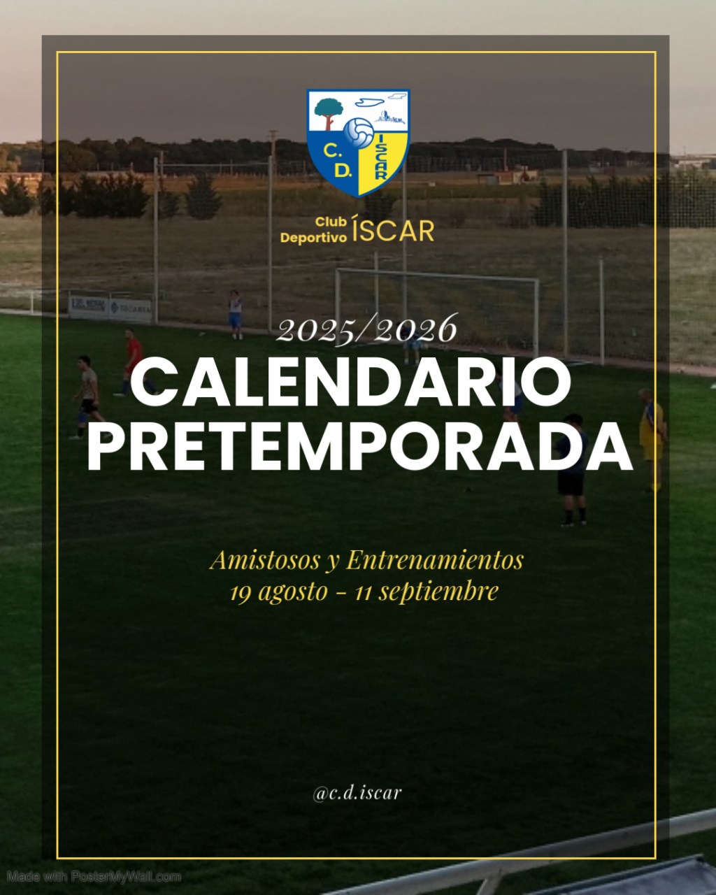 Calendario de Pretemporada