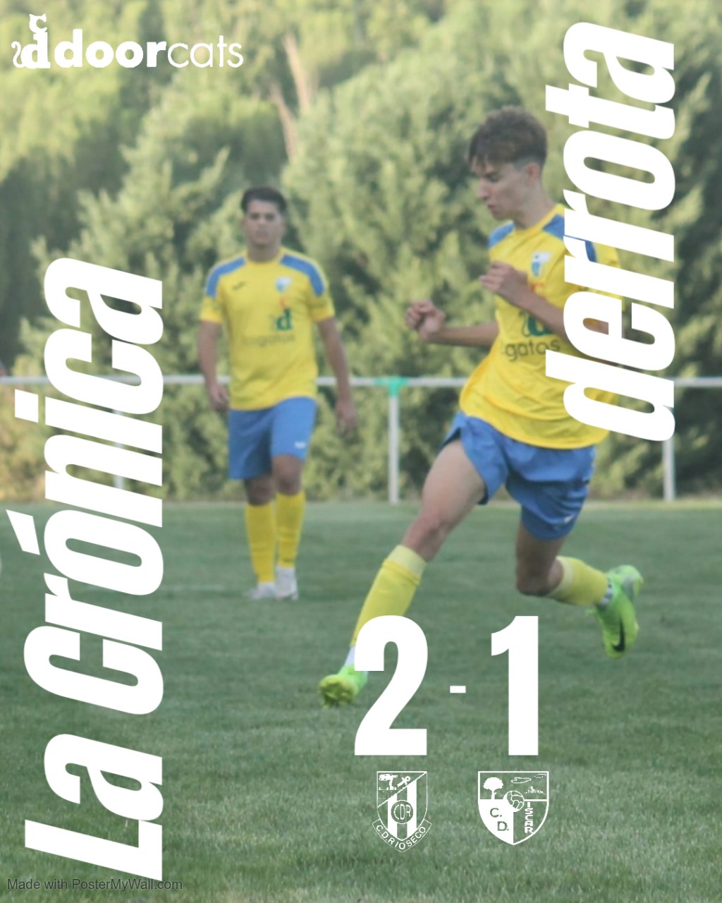 Derrota por la mínima del C.D. Íscar en casa del líder&nbsp;(2-1)
