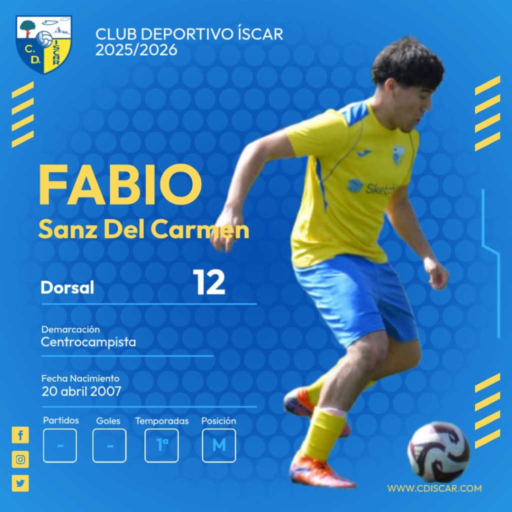 Fabio Sanz es oficialmente jugador del Primer&nbsp;Equipo