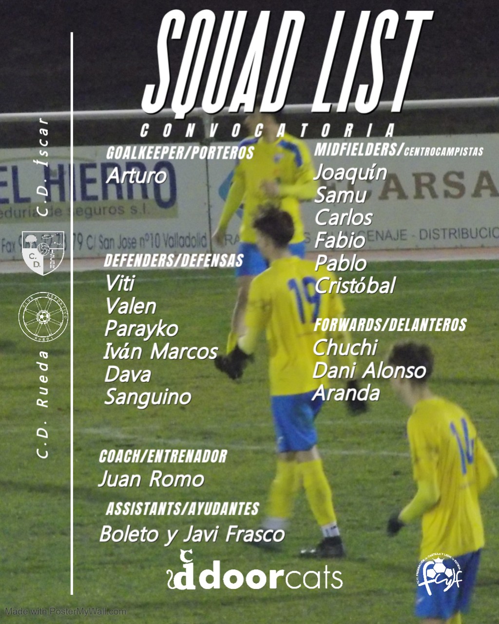 Convocatoria contra el&nbsp;Rueda