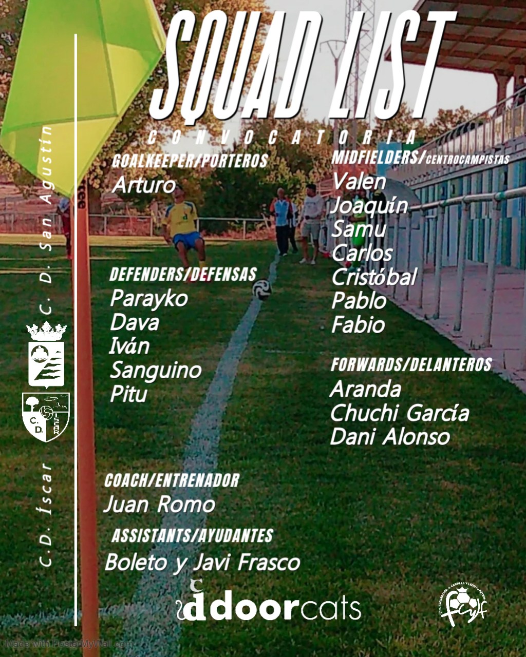 Convocatoria contra el San&nbsp;Agustín